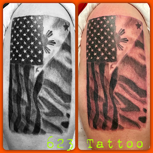 Explore small hawaiian tattoo ideas, creative tattoo ideas in Watertown, available at 623 Tattoo