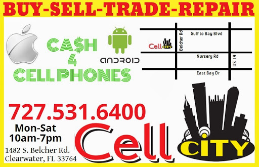 Cell Phone Store «CELL CITY», reviews and photos, 1482 S Belcher Rd, Clearwater, FL 33764, USA