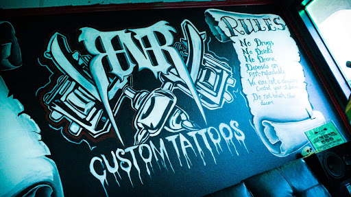 Explore violet tattoo ideas, creative tattoo ideas in Beverly Hills, available at R-N-R Custom Tattoos