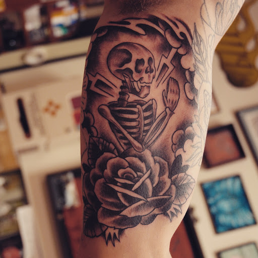 Explore beloved tattoo ideas, creative tattoo ideas in Edgewood, available at Banthalope Studios