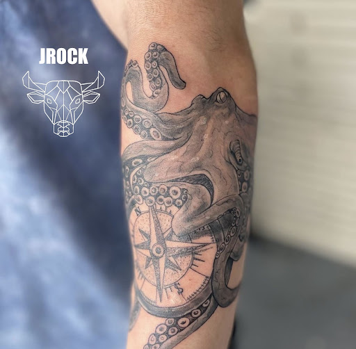 Explore scuba diving tattoo ideas, creative tattoo ideas in Jacksonville, available at Oxford Ink Tattoo