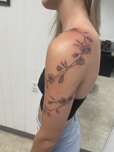 Explore dark themed tattoo ideas, creative tattoo ideas in Lebanon, available at Tattooing by Aly Gonzalez