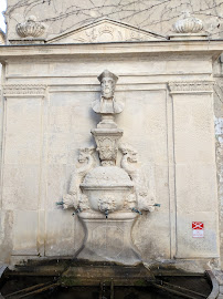 Fontaine Nostradamus du Restaurant Maison Marshall à Saint-Rémy-de-Provence - n°3