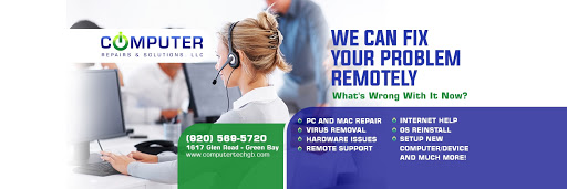 Computer Repair Service «Computer Repairs & Solutions», reviews and photos, 1617 Glen Rd, Ashwaubenon, WI 54313, USA