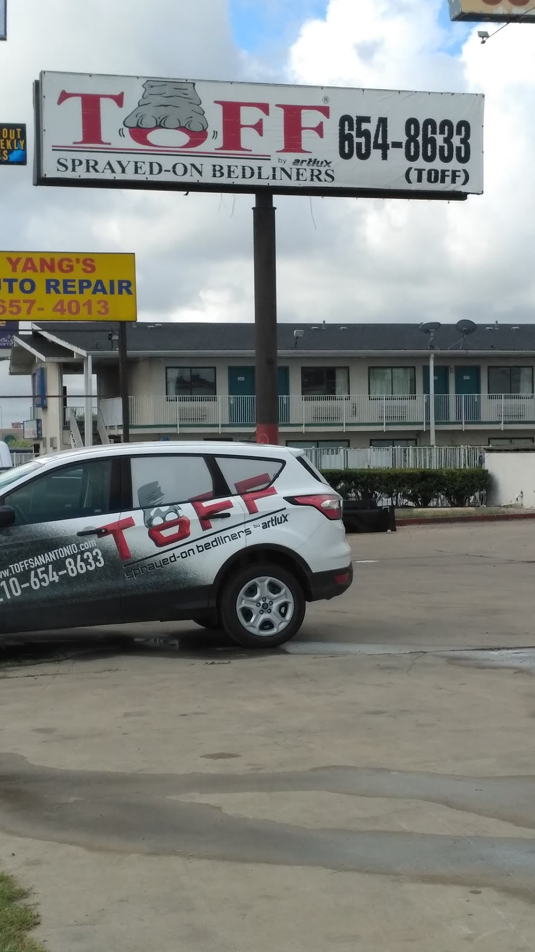 Toff Sprayed On Bed Liners