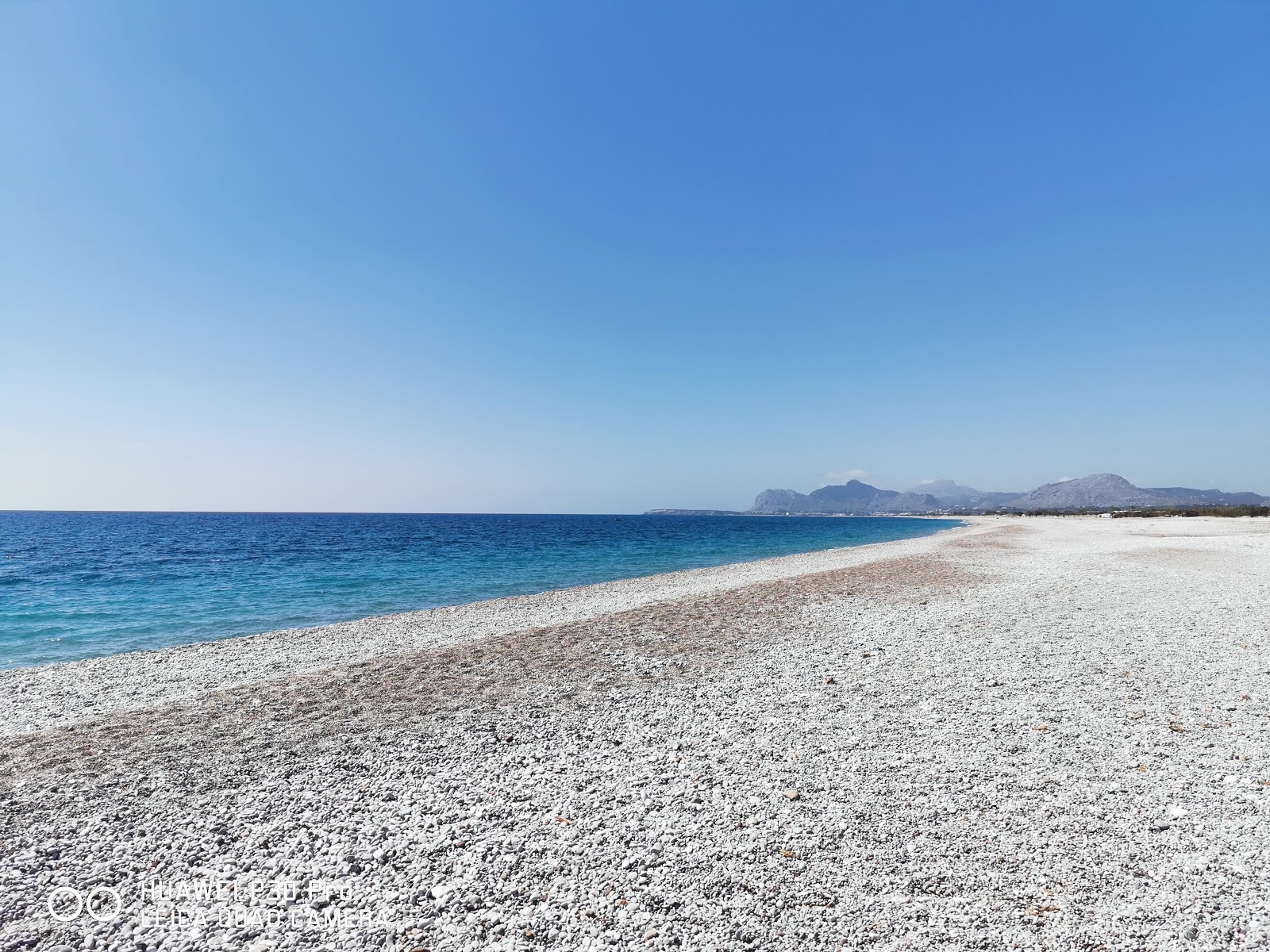 Fotografija Plaža Traganou z dolga ravna obala