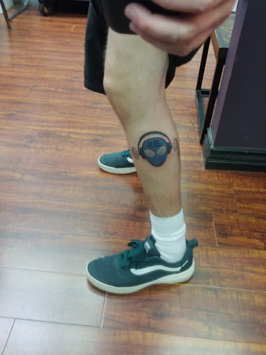 Explore abstract tattoos ideas, creative tattoo ideas in Canoga Park, available at Nathans Tattoos and Piercings