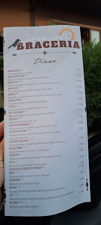 Pizzeria Girasole Pizza & Griglia à Diano Castello - menu / carte