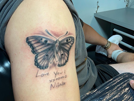 Explore king tattoo ideas, creative tattoo ideas in Lake Worth Beach, available at SOLID IMAGE TATTOO & PIERCING