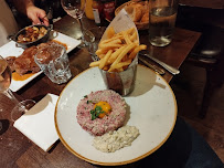 Steak tartare du Restaurant français La Pointe Drouot à Paris - n°1