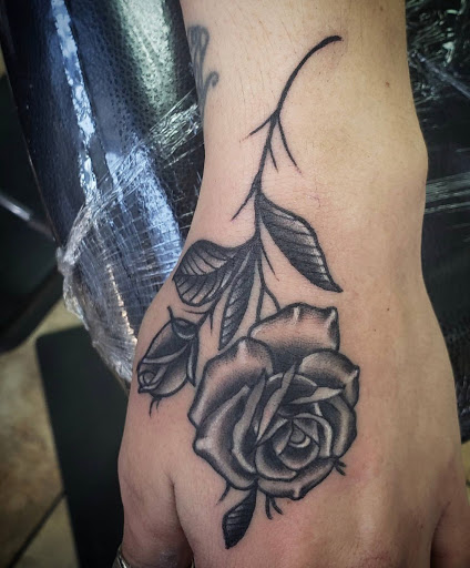 Explore dog tattoo ideas, creative tattoo ideas in Colorado Springs, available at West Side Tattoo