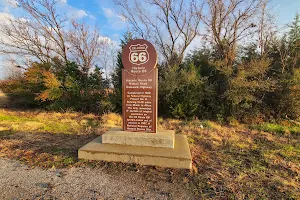 Route 66 Ribbon Road/Sidewalk Highway Landmark image