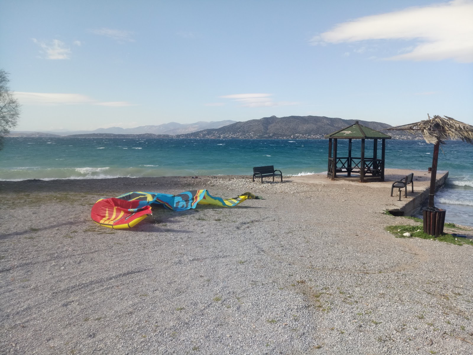 Fotografie cu Aeantio beach zonele de facilități