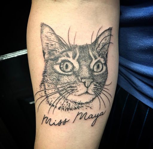 Explore side of the hand tattoo ideas, creative tattoo ideas in Chattanooga, available at Standard Ink Tattoo Co