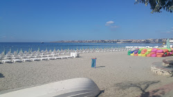 Buyukcekmece beach'in fotoğrafı biraz temiz temizlik seviyesi ile