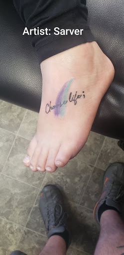 Explore energy tattoo ideas, creative tattoo ideas in Ottawa, available at Precision Art