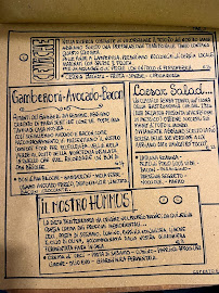 Menu / carte de Lounge Bar Sbarcatoio à Lampedusa e Linosa