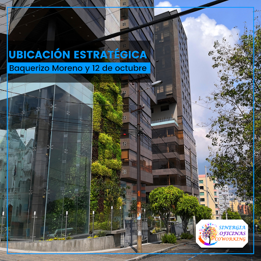 Sinergia Oficinas Coworking, Oficinas Compartidas, Espacios Coworking, Oficinas Ejecutivas en Quito