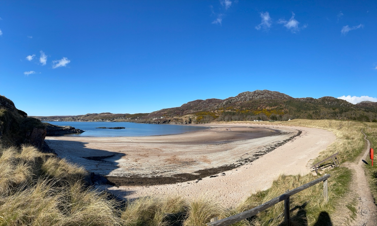 Gairloch Beach'in fotoğrafı düz ve uzun ile birlikte