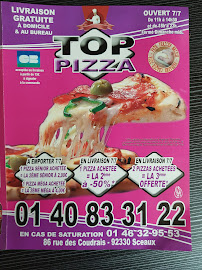 Pizza du Pizzeria Top pizza à Sceaux - n°10
