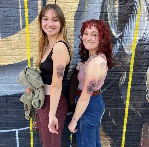 Explore heaven and hell tattoo ideas, creative tattoo ideas in Boulder, available at Claw and Talon Tattoo