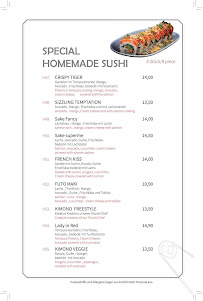 Restaurant japonais Kimono Konz à Konz (la carte)