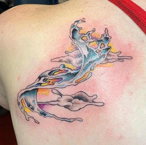 Explore geisha tattoo ideas, creative tattoo ideas in New Orleans, available at Catahoula Tattoo 