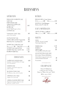 Restaurant Le Bistrot du Port à Arcachon - menu / carte