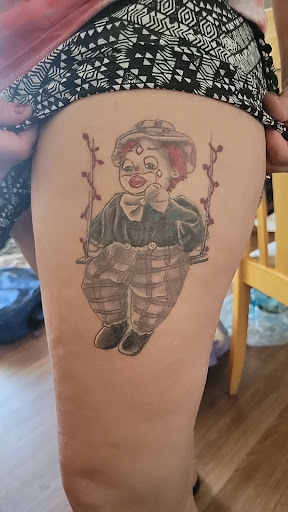 Explore karol g tattoo ideas, creative tattoo ideas in Excelsior Springs, available at Deviant Tattoo Studio