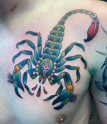Explore small spider tattoo ideas, creative tattoo ideas in Fort Wayne, available at Grade A Tattoos and Body Piercing