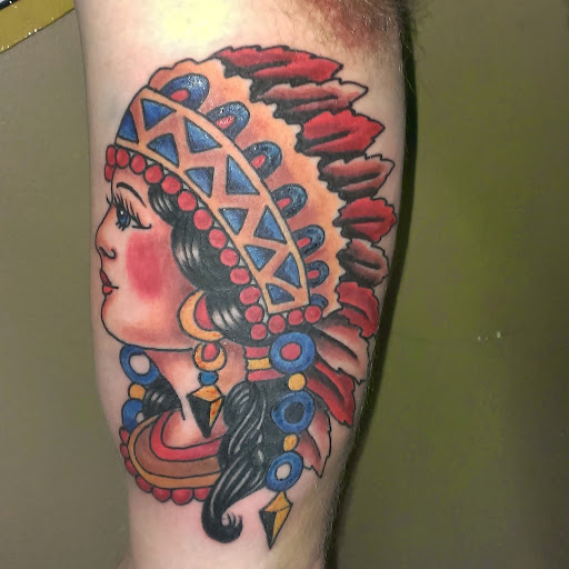 Explore daughters name tattoo ideas for dad, creative tattoo ideas in New Bern, available at Ol Skool Tattoos