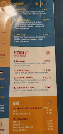 GnaMeet à Manduria menu