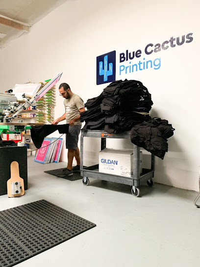 Blue Cactus Printing