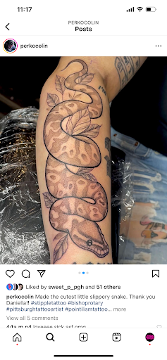 Explore tattoo behind ear ideas, creative tattoo ideas in Pittsburgh, available at Skin Deep Tattoo Gallery