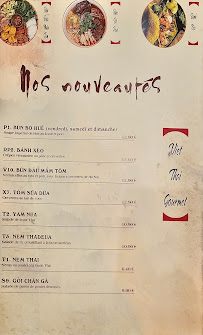 Restaurant vietnamien Viet Thai Gourmet à Noisiel - menu / carte