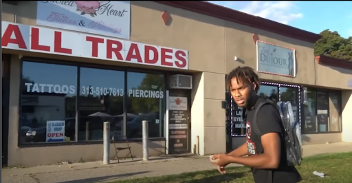 Explore chicano chest tattoo ideas, creative tattoo ideas in Detroit, available at Sacred Heart Tattoos