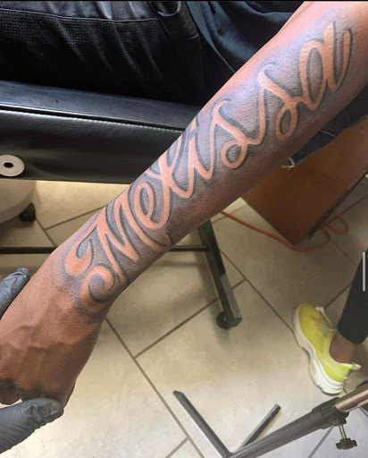 Explore angel number 444 tattoo ideas, creative tattoo ideas in Kenner, available at Tattoology