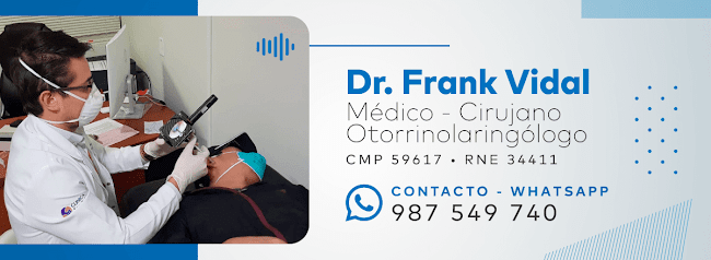 Dr. Frank Vidal - Otorrinolaringólogo y Cirujano Estétito Facial - Santiago de Surco