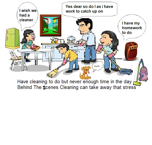 Behind the Scenes Cleaning