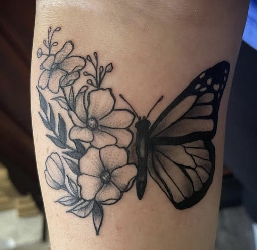 Explore full sleeve tattoo ideas for men, creative tattoo ideas in Clinton, available at Black Relic Tattoo