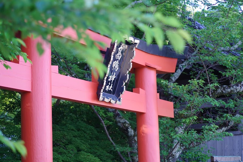 高鴨神社 鳥居