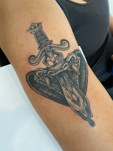 Explore tattoo ideas dark, creative tattoo ideas in Texarkana, available at Black Pines Gallery