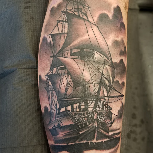 Explore ankle heart tattoo ideas, creative tattoo ideas in Lakeland, available at Black Swan Tattoo