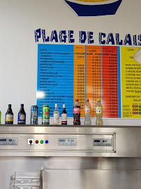 Menu / carte de Friterie des Nations à Calais