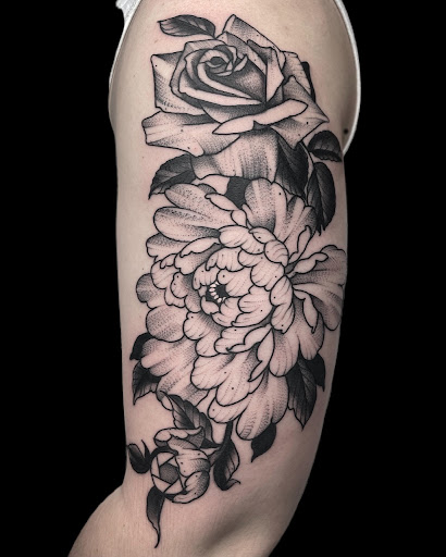 Explore latin quotes tattoo ideas, creative tattoo ideas in Johnson City, available at Gold Cross Tattoo Co.