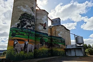 Grenfell Painted Silo by Heesco image