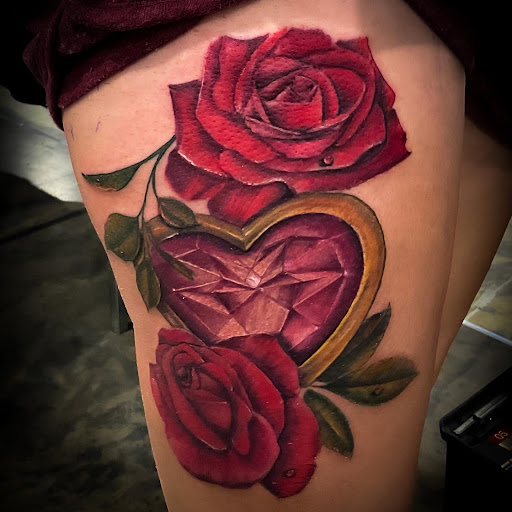 Explore muay thai tattoo ideas, creative tattoo ideas in Conroe, available at Monsters Ink, LLC