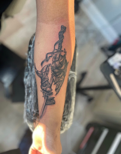 Explore bum tattoo ideas for females, creative tattoo ideas in Milwaukee, available at The Skin Museum