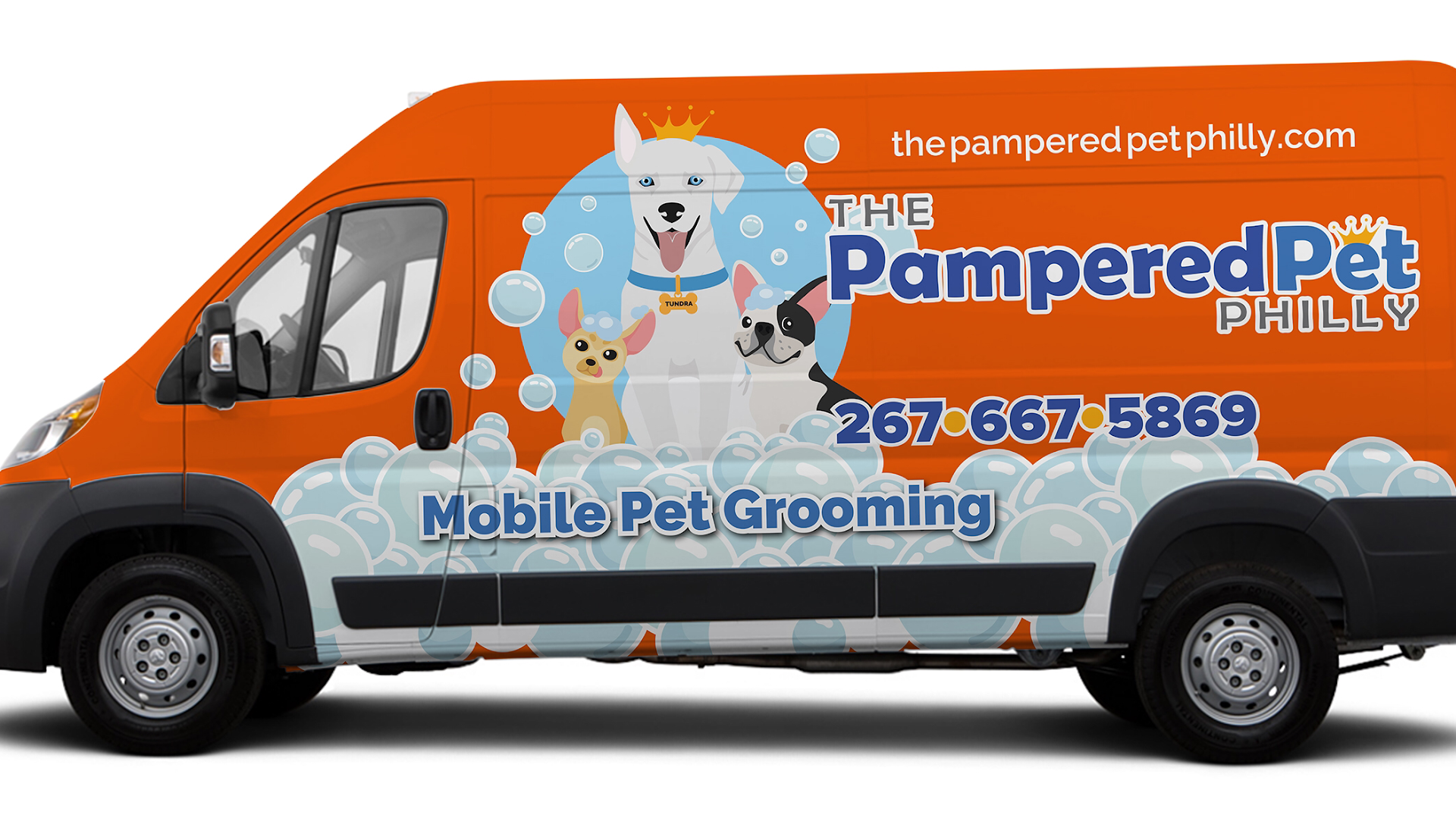 The Pampered Pet Philly, Mobile Pet Grooming
