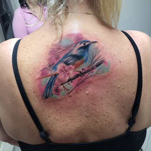 Explore godspeed tattoo ideas, creative tattoo ideas in Albany, available at Pivotal Arts Tattoo Studio
